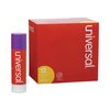 Universal Glue Stick, 1.3 oz, Applies Purple, Dries Clear, PK12 UNV74752